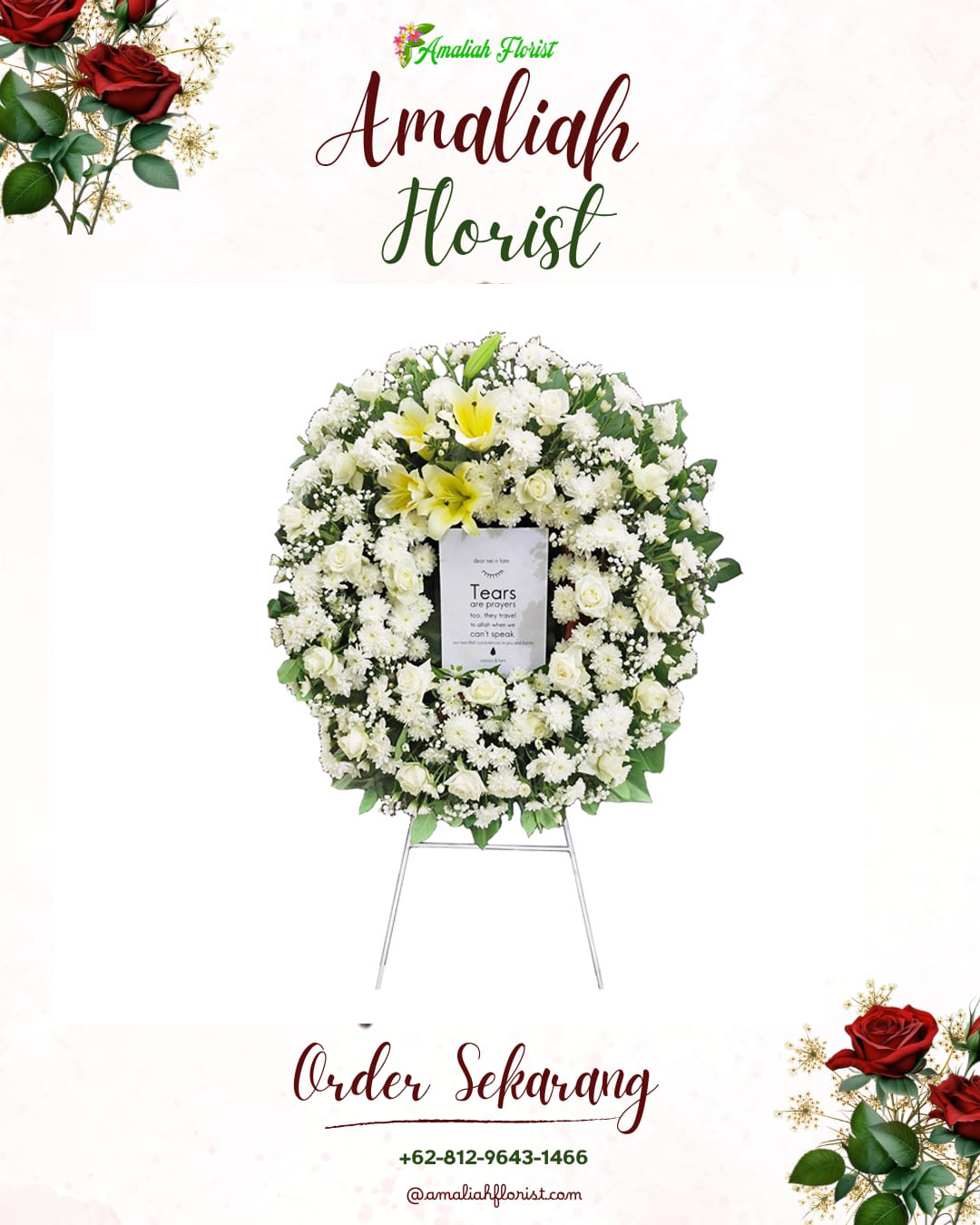 Krans Bunga Duka Padalarang