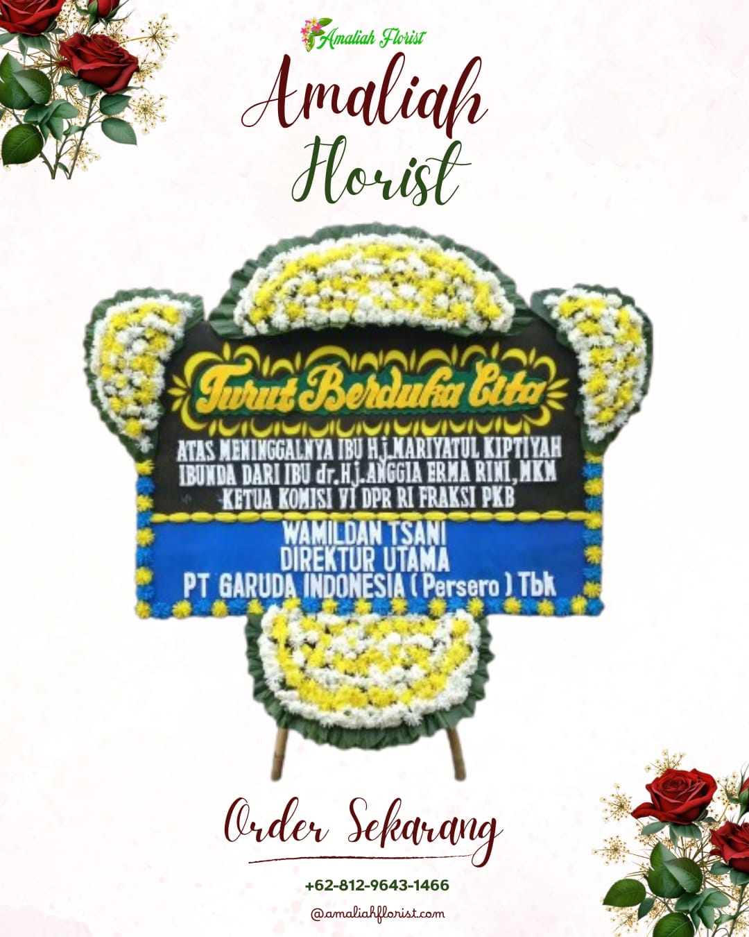 Papan Bunga Duka Padalarang